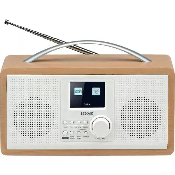 Logik L45DABW23 Portable DAB+/FM Radio with Alarm