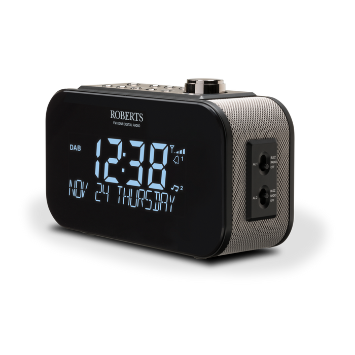 Roberts Ortus 3 DAB+/DAB/FM Clock Radio with Jumbo Display