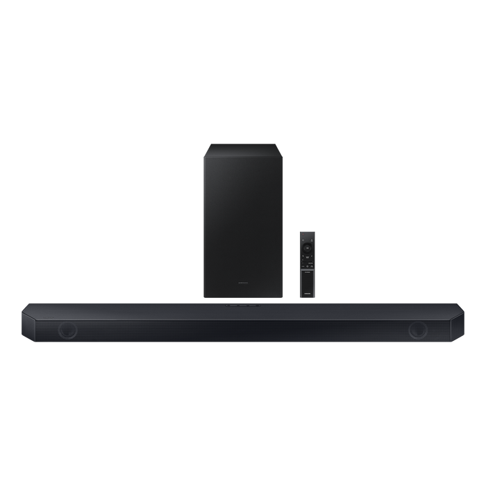 Samsung HW-Q60C Q-Symphony TV Soundbar with 7 built-in speakers, Dolby Atmos and Virtual DTS:X