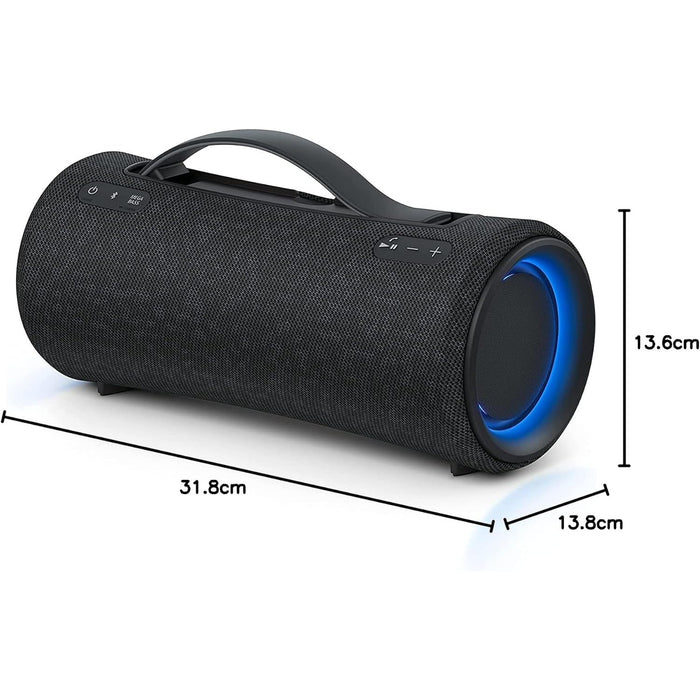 Sony SRS-XG300 Portable Bluetooth Speaker, Waterproof with Party Lights