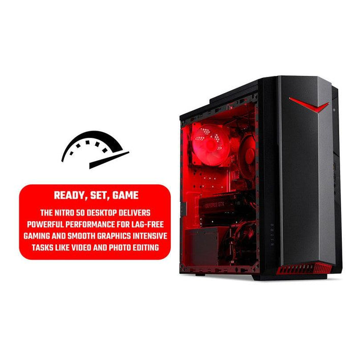 Acer Nitro N50-640 Gaming PC - 12th Gen Intel Core i5, GTX 1660 Super, 1 TB HDD & 256 GB SSD DG.E2VEK.008, DG.E2VEK.008, 4710886937616 -Techedge