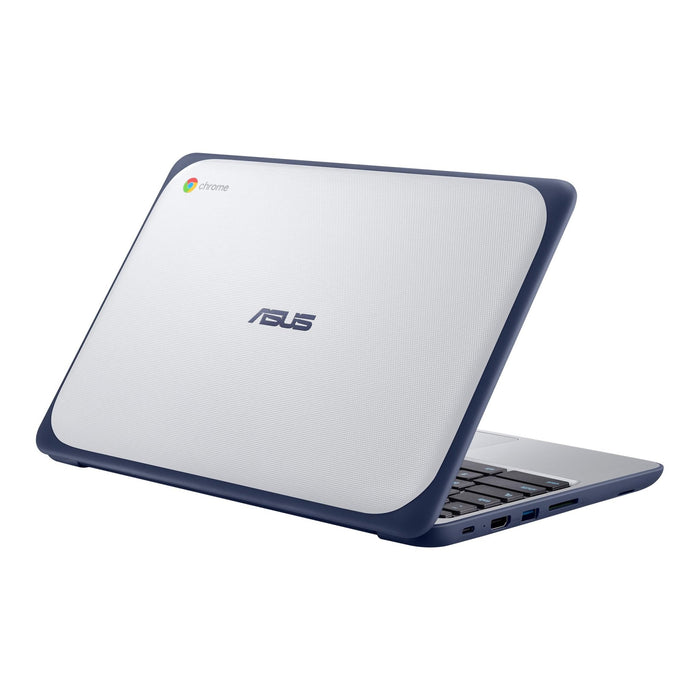 Asus C202 11.6" Chromebook - Intel Celeron, 16GB eMMC, White & Blue C202SA-GJ0027, C202SA-GJ0027, 4712900513172 -Techedge