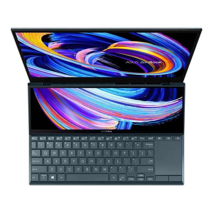 Asus ZenBook Duo UX482EA 14" Dual-Screen Laptop - Intel Core i7, 512 GB SSD, Blue, UX482EA-HY188T, 4711081275688 -Techedge