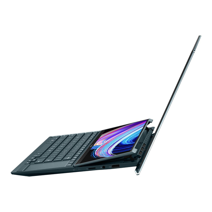 Asus ZenBook Duo UX482EA 14" Dual-Screen Laptop - Intel Core i7, 512 GB SSD, Blue, UX482EA-HY188T, 4711081275688 -Techedge