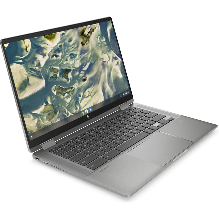 HP x360 14" 2 in 1 Chromebook - Intel Core i5, 256GB SSD, 8GB, Silver 14c-cc0505na, 4J6G6EA#ABU, 196068793890 -Techedge