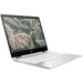 HP 12b Chromebook x360 12" 2 in 1 - Intel Celeron, 64GB eMMC, Silver/White 12b-ca0500na, 8RR92EA#ABU, 194441915549 -Techedge