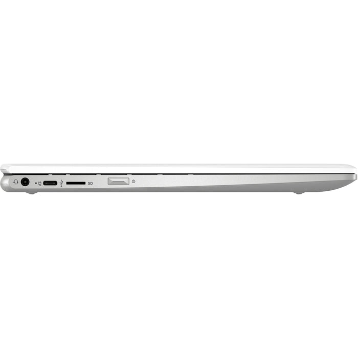 HP 12b Chromebook x360 12" 2 in 1 - Intel Celeron, 64GB eMMC, Silver/White 12b-ca0500na, 8RR92EA#ABU, 194441915549 -Techedge