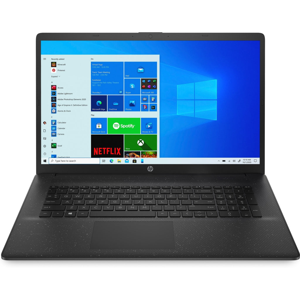 HP 17.3" Laptop Intel Pentium Gold, 128GB SSD, Black 17-cn0528sa, 4L3J0EA#ABU, 196068878993 -Techedge