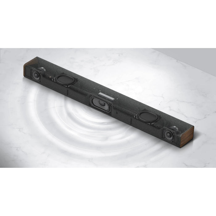 LG SP2 2.1 All-in-One 100W TV Soundbar - Dark Grey material finish