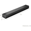 LG LGUS20A Bluetooth All-in-One Soundbar, Black