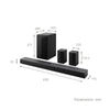 LG US70TR 5.1.1 Dolby Atmos TV Soundbar with Rear Speakers & Wireless Subwoofer
