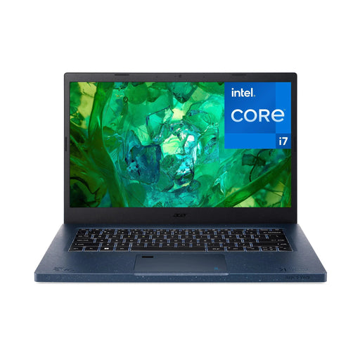Refurbished Refurbished Acer Aspire Vero AV14-52P 14" Windows Laptop, Intel Core i7-1355U, 1 TB SSD, 16GB - Blue, NX.KJREK.002, 4711121533495 -Techedge