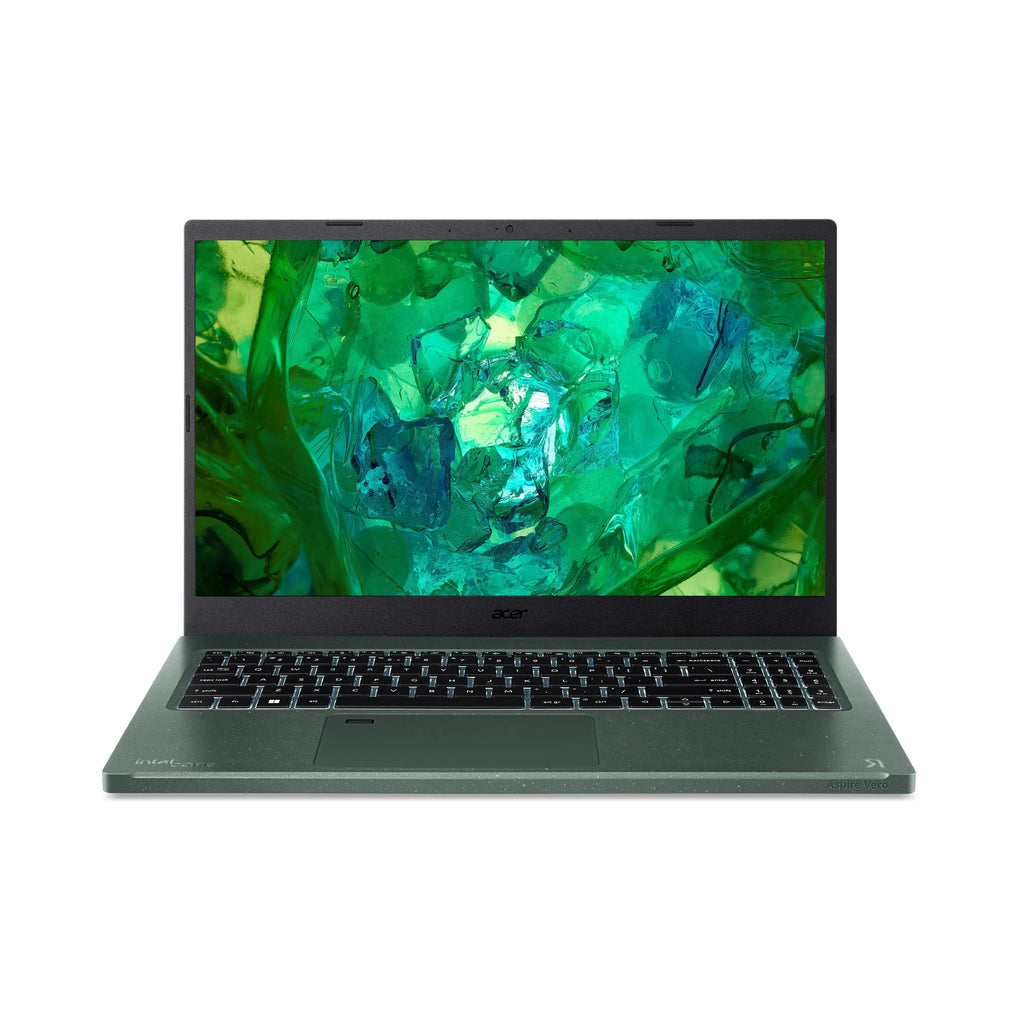 Refurbished Acer Aspire Vero AV15-53P 15.6" Laptop - Intel Core i7-1355U, 1TB, 16GB RAM - Green, NX.KN6EK.002, 4711121583155 -Techedge