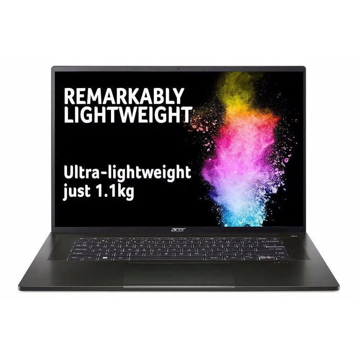 Refurbished Acer Swift Edge 16" 4K OLED Refurbished Laptop - AMD Ryzen 7, 16GB RAM, 1TB SSD, Black SFA16-41, NX.KAAEK.001, 4711121095368 -Techedge