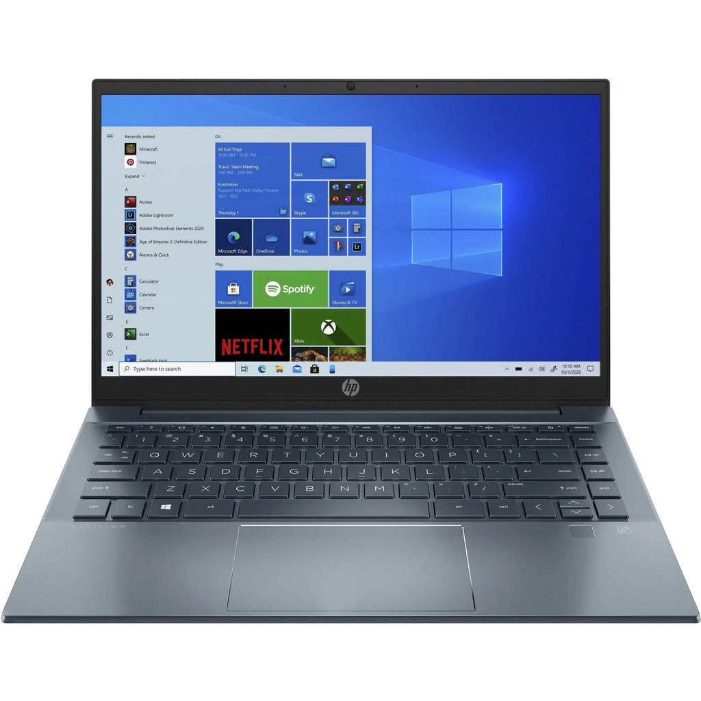 Refurbished HP Pavilion 14" Laptop - AMD Ryzen 7, 512 GB SSD, 8GB, Blue 14-ec0531sa, 53L80EA#ABU, 196188926628 -Techedge