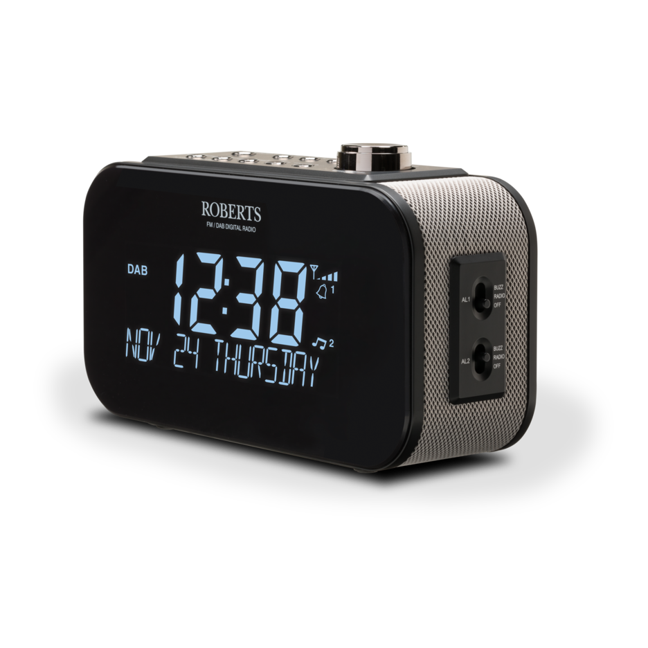 Roberts Ortus 3 DAB+/DAB/FM Clock Radio with Jumbo Display