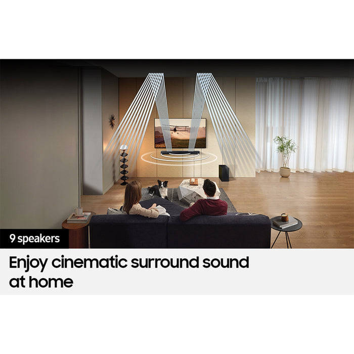 Samsung HW-Q600C Q-Symphony 3.1.2ch Dolby Atmos TV Soundbar with Subwoofer