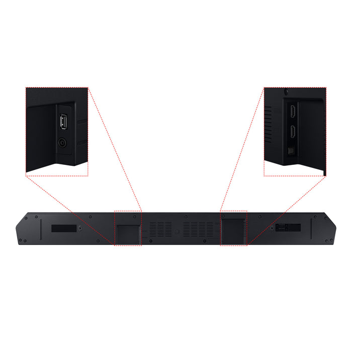 Samsung HW-Q600C Q-Symphony 3.1.2ch Dolby Atmos TV Soundbar with Subwoofer