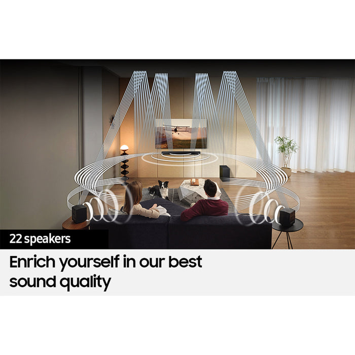 Samsung HW-Q930C Dolby Atmos TV Soundbar with Subwoofer & Wireless Rear Speakers
