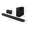 Samsung HW-Q930D Dolby Atmos TV Soundbar with Subwoofer & Wireless Rear Speakers
