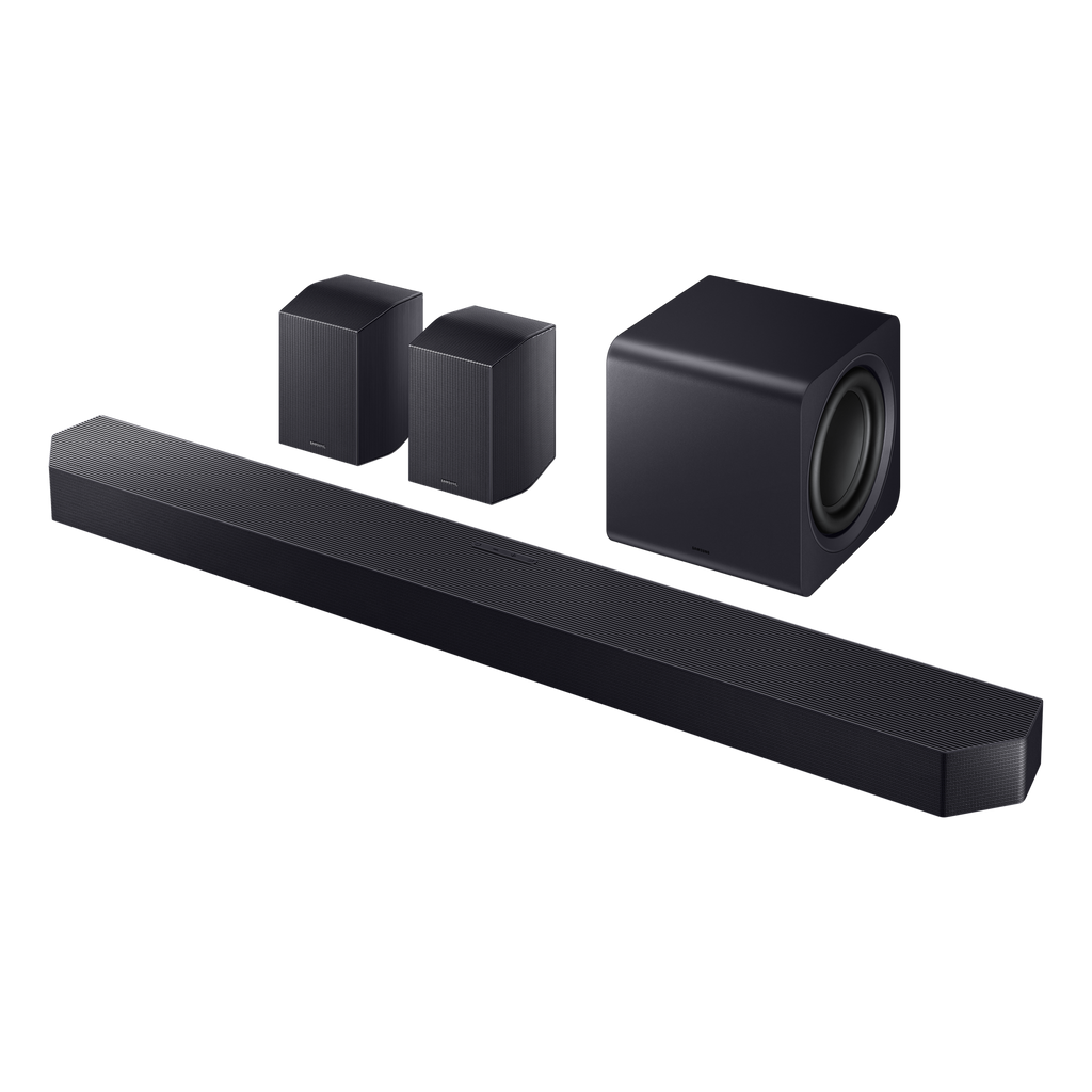 Samsung HW-Q990F Q-Series 11.1.4 TV Soundbar with Wireless Subwoofer & Rear Speakers (2025)
