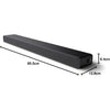 Sony HT-A3000 Wi-Fi Bluetooth All-In-One Soundbar with Dolby Atmos, DTS X, Vertical Surround Engine & High Resolution Audio, Black