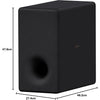 Sony SA-SW3 Wireless Subwoofer for use with HT-A9000, HT-A8000, HT-A3000, HT-A9M2 & HT-S2000