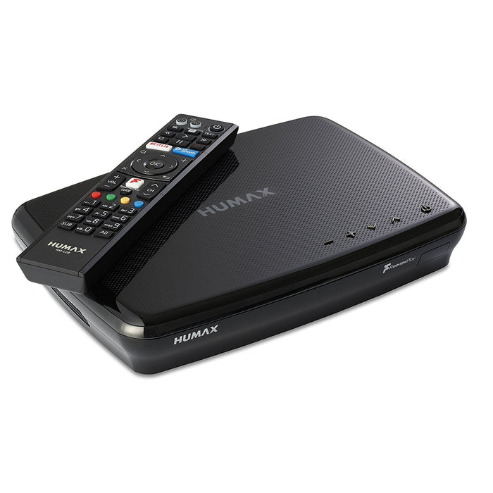 Humax FVP-5000T Smart Freeview Play HD TV Recorder with Netflix, FVP-5000T/2TB/CR, 8809095668537 -Techedge