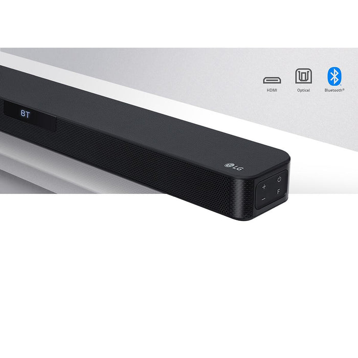 LG SN4 300W 2.1 Channel Bluetooth TV Soundbar with Wireless Subwoofer, SN4/OB, 8806098704156 -Techedge