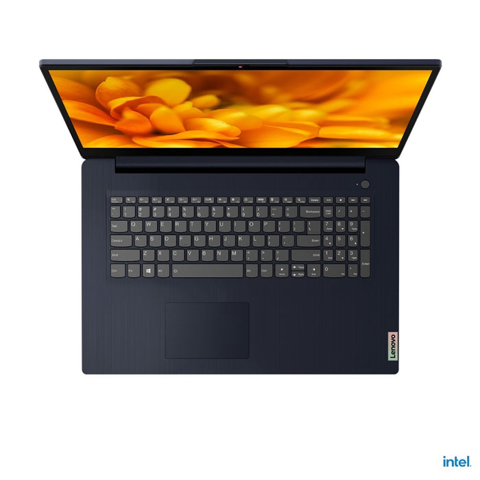 Lenovo IdeaPad 3i 17.3" Laptop - Intel Celeron, 128 GB SSD, Blue 82H900C9UK, 82H900C9UK, 195890818795 -Techedge