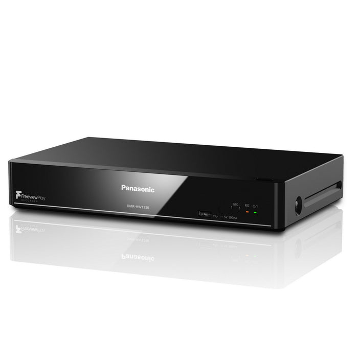 Panasonic DMR-HWT250EB Smart Wi-Fi 1TB Recorder with Twin Freeview+ HD Tuner, DMR-HWT250/CR, 5025232828562 -Techedge