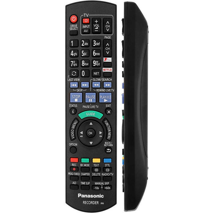 Panasonic DMR-HWT250EB Smart Wi-Fi 1TB Recorder with Twin Freeview+ HD Tuner, DMR-HWT250/CR, 5025232828562 -Techedge