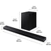 Samsung HW-Q600A Bluetooth Cinematic Sound Bar with Dolby Atmos, DTS:X & Wireless Subwoofer, HW-Q600A/OB, 8806092089747 -Techedge