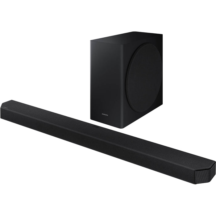 Samsung HW-Q900A Q-Symphony Bluetooth Wi-Fi Cinematic TV Soundbar with Dolby Atmos, DTS:X & Wireless Subwoofer, , -Techedge